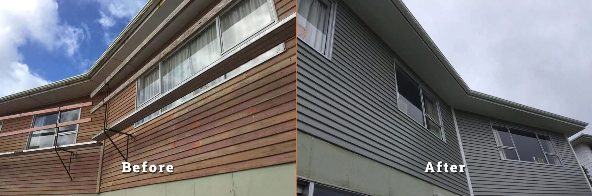 House Painters in Lower Hutt before and after gallery