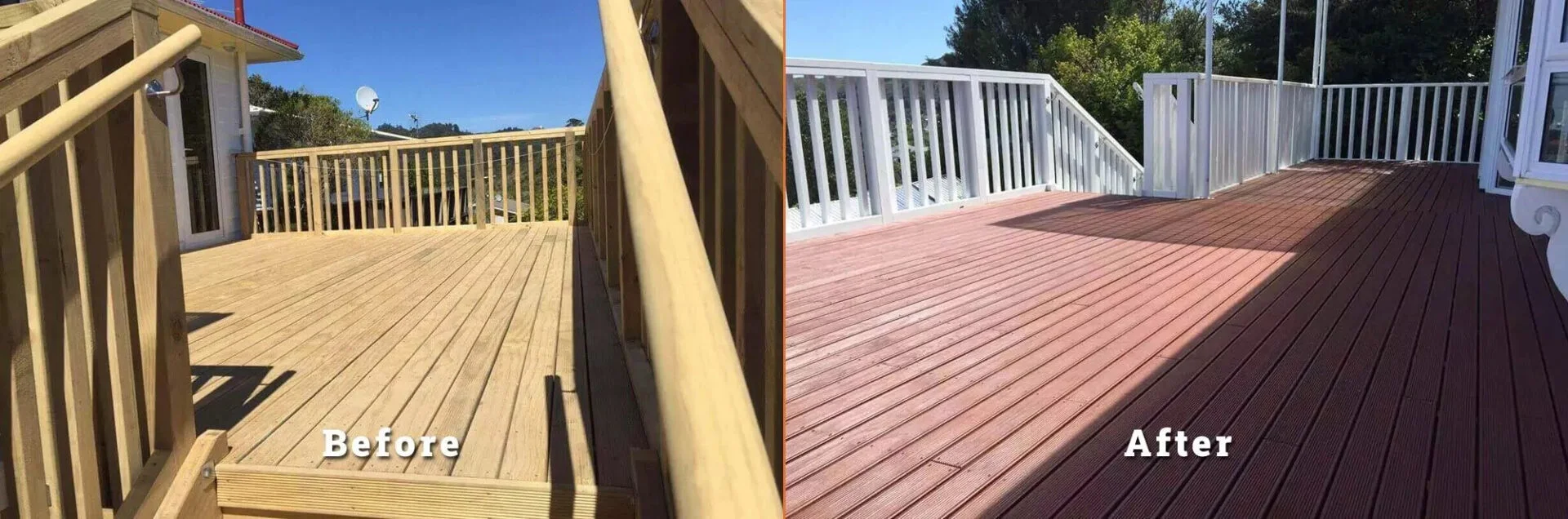 Painters in Lower Hutt painting deck